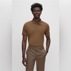 BOSS Pallas Embroidered Logo Polo Shirt - size XL